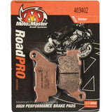 Pastilhas Travão Trás MOTO-MASTER ROADPRO SINTER 403402