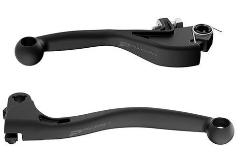 Par Manetes Inquebráveis POLISPORT APT FANTIC XE/XX 125 21-25, XX 250 22-25, XXF 250/450 22-25 Preto