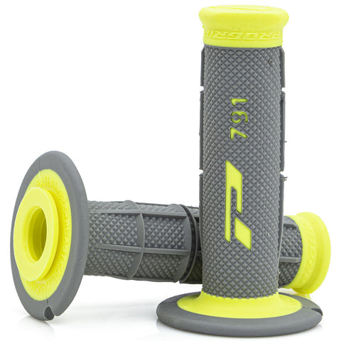 Punhos PROGRIP 791 Dupla Densidade Cinza/Amarelo Flúor