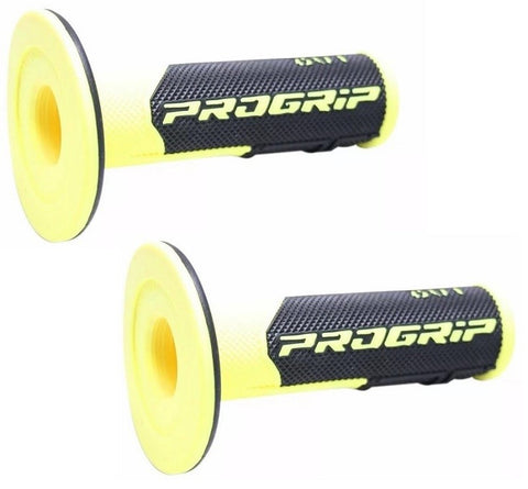 Punhos PROGRIP Dupla Densidade 801 Amarelo Flúor/Preto