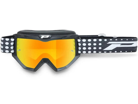 Óculos PROGRIP 3201 ATZAKI BLACK MATT - Lente Laranja Espelhado