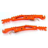 Pousa-pés para Passageiro CROSS PLUS KTM FREERIDE 250F 18-19, FREERIDE 250R 14-17, FREERIDE 350 12-17 Azul, Laranja ou Preto