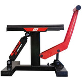 Cavalete SCAR com Sistema de Elevação Preto/Vermelho 2