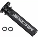 Cana de Acelerador em Alumínio SCAR Preto