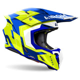 Capacete AIROH TWIST 3 DIZZY Azul/Amarelo Gloss 2025