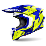 Capacete AIROH TWIST 3 DIZZY Azul/Amarelo Gloss 2025