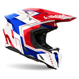 Capacete AIROH TWIST 3 DIZZY Azul/Vermelho Gloss 2025