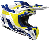 Capacete AIROH TWIST 3 DINASTY Azul/Amarelo Gloss 2