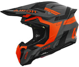 Capacete AIROH TWIST 3 DINASTY Laranja Mate 2026 1