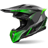 Capacete AIROH TWIST 3 SHARD Verde Gloss 2025