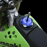 Tampão Depósito ZETA Alumínio KAWASAKI KX 250X/450X 21-24 Azul