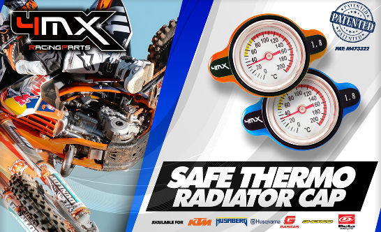 Tampão de Radiador 4MX 1.8 Azul SHERCO SE/SEF 14-23
