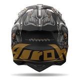 Capacete AIROH WRAAAP CYBORG MATT 2025