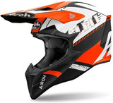 Capacete AIROH WRAAAP FEEL Laranja Mate 2025