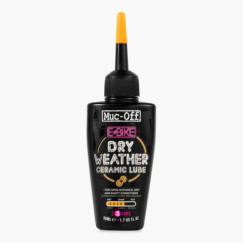 Lubrificante de Corrente MUC-OFF DRY WEATHER CERAMIC LUBE 50 ml -  E-Bikes I BTT