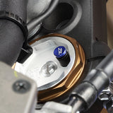 Purgadores ZETA S-TYPE Suspensões SHOWA/KAYABA HONDA/KAWASAKI/SUZUKI/YAMAHA Azul