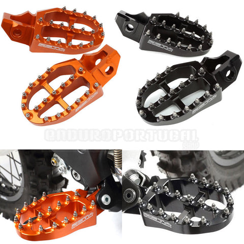 Pousa-pés Alumínio ZETA para HUSQVARNA TE/FE 17-23, TC 85 18-23, TC 250 17-22, TC 125/FC 16-22