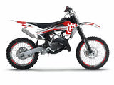 Kit de autocolantes BLACKBIRD DREAM 5 para HUSQVARNA TE/TC 08-13
