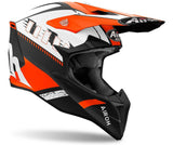 Capacete AIROH WRAAAP FEEL Laranja Mate 2025