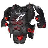 Peitoral ALPINESTARS A-10 Antracite/Preto/Vermelho