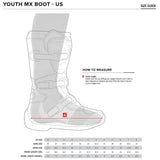 tabela tamanhos alpinestars botas criança