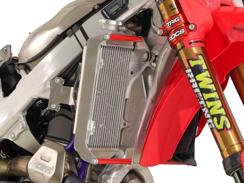 Protecções de Radiador AXP HONDA CRF 450R/RX 25-26 Vermelho