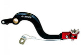 Pedal de Travão APICO para HUSQVARNA TC 250 04-13, TC 450 04-10, TC 510 05-09, TE 510 04-10 Preto/Vermelho