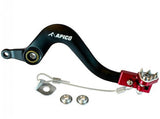 Pedal de Travão APICO GAS GAS EC 250F 11-15, EC 300F 14-15, EC 450F 14-15 Preto/Vermelho