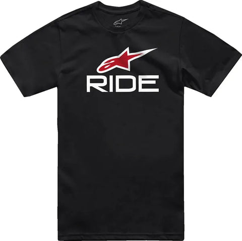 T-shirt ALPINESTARS RIDE 4.0 SS Black/White/Red