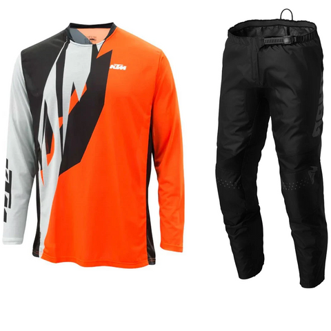 Conjunto THOR SECTOR MINIMAL / KTM POUNCE Laranja/Preto