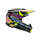 Capacete Infantil ALPINESTARS S-M3 WURX Preto/Amarelo/Azul 2026