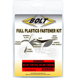 Kit Parafusos Plásticos BOLT HONDA CR 125R 93-97, CR 250R 92-96