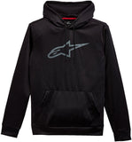 Sweat com capuz ALPINESTARS INCEPTION BLACK HOODIE