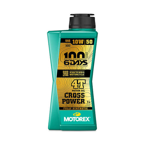 Óleo MOTOREX CROSS POWER 4T 10W/50 1 Litro