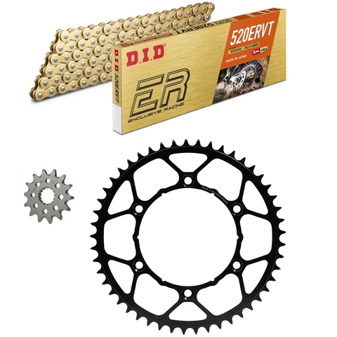 Kit Transmissão Completo DID ERVT/MOTO-MASTER KTM EXC-F/EXC/SX/SX-F (Cremalheira Aço)
