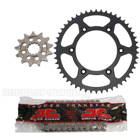 Kit Transmissão Completo Aço JT HONDA XR 600R 91-00 (112 elos)