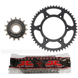 Kit Transmissão Completo Aço JT HONDA CRF 1100L AFRICA TWIN 20-26 (124 elos)
