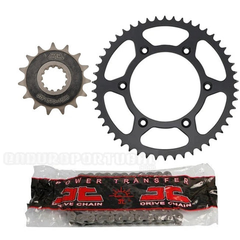 Kit Transmissão Completo Aço JT YAMAHA TÉNÉRÉ 700 19-24 (122 elos)