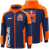 Sweat com fecho central e capuz RED BULL KTM REPLICA RACING TEAM ZIP HOODIE 2024