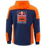 Sweat com fecho central e capuz RED BULL KTM REPLICA RACING TEAM ZIP HOODIE 2024