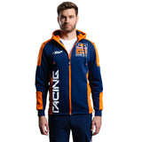 Sweat com fecho central e capuz RED BULL KTM REPLICA RACING TEAM ZIP HOODIE 2024