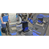 Cavalete Elevador POLISPORT Dobrável Preto 5