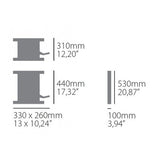 Cavalete Elevador POLISPORT Dobrável Preto 4