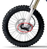 Protecções Inferiores Forquilha POLISPORT SHERCO SE-R 125/250/300 18-21, SEF-R 250/300/450 18-21 Preto