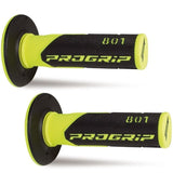 Punhos PROGRIP Dupla Densidade 801 Amarelo Flúor/Preto