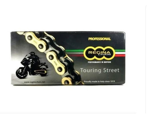 Corrente REGINA ZRT 520 Touring Street Dourada (118 elos)