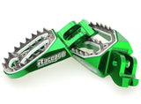 Pousa-pés RACEPRO RFP#2 para KAWASAKI KX 250 F 06-23, KX 250 X 21-23, KX 450 F 07-23, KX 450 X 21-23 Verde