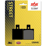 Pastilhas Travão Trás SBS CERAMIC STREET APRILIA TUAREG 350 WIND 86-89