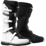 Botas THOR BLITZ XP Branco/Preto - Tamanho 10 (44,5)