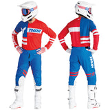 Calças THOR LAUNCHMODE PATRIOT Vermelho/Branco/Azul 2025